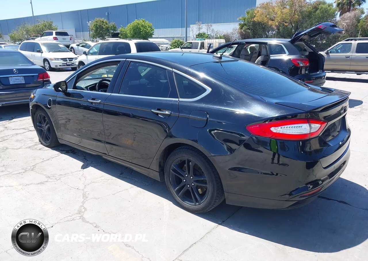 2016 Ford Fusion Energi Titanium VIN:3FA6P0SUXGR115369 - 3