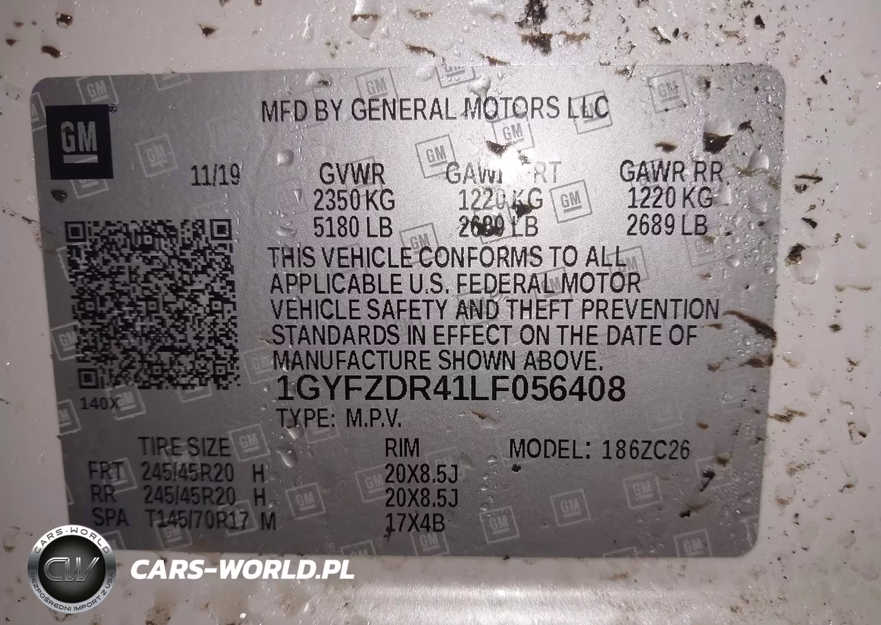 2020 Cadillac Xt4 Awd Premium Luxury VIN:1GYFZDR41LF056408 - 9