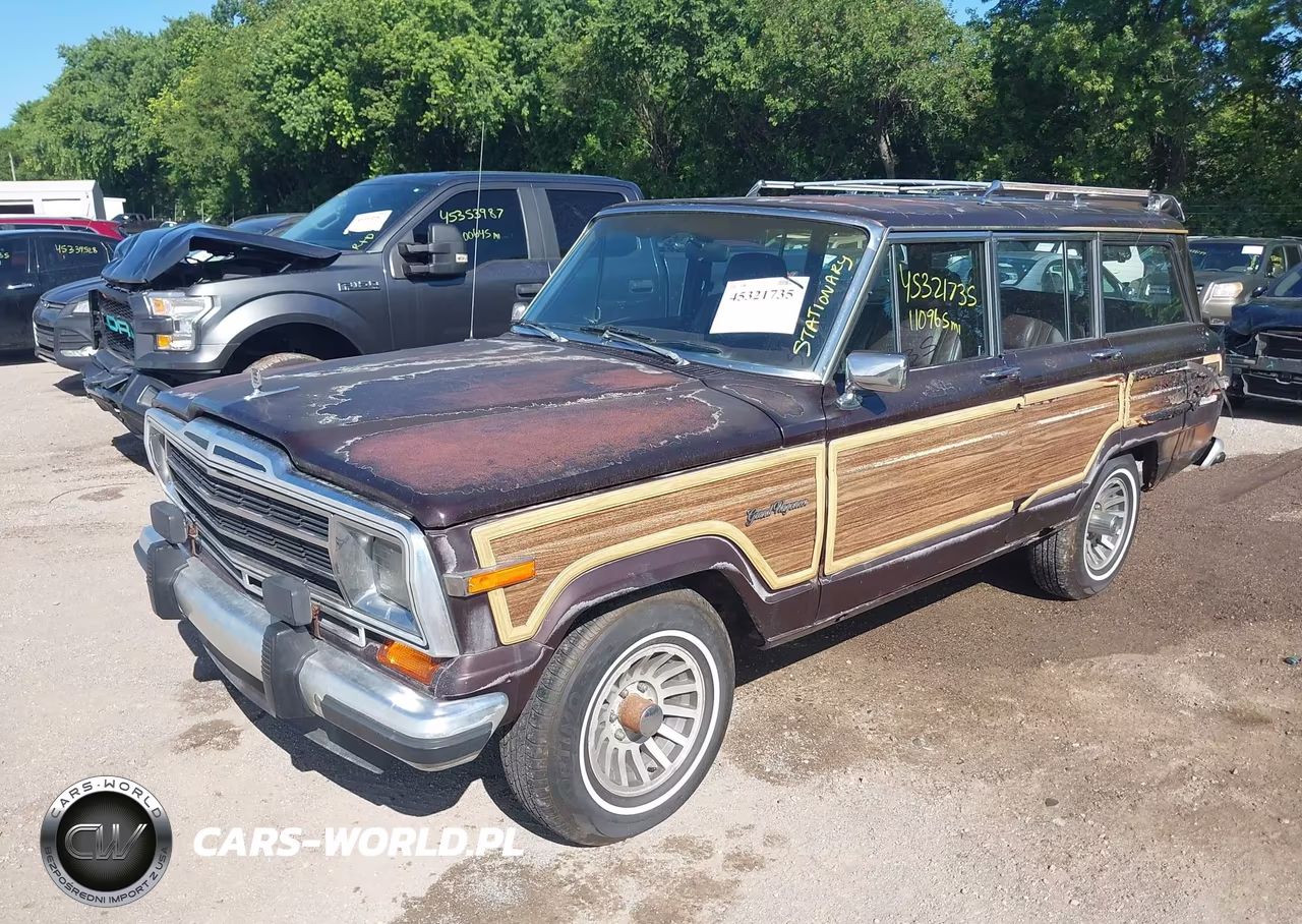 1989 Jeep Grand Wagoneer VIN:1J4GS5872KP103092 - 2