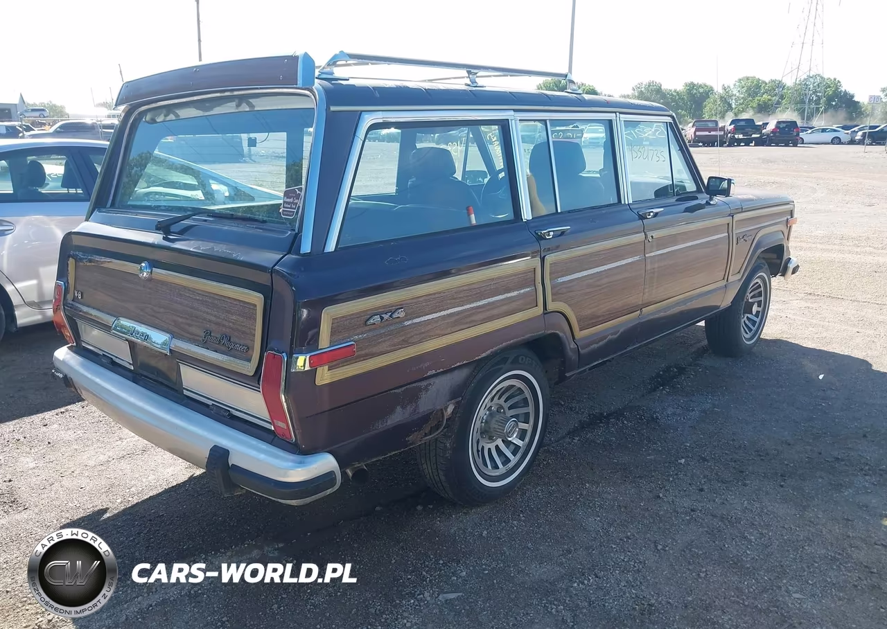 1989 Jeep Grand Wagoneer VIN:1J4GS5872KP103092 - 4