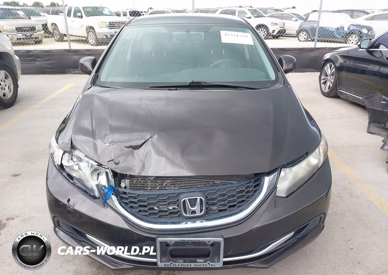 2013 Honda Civic Lx VIN:19XFB2F5XDE232041 - 12
