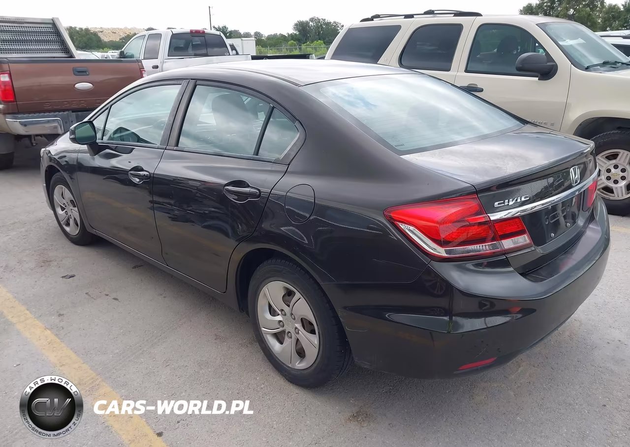 2013 Honda Civic Lx VIN:19XFB2F5XDE232041 - 3
