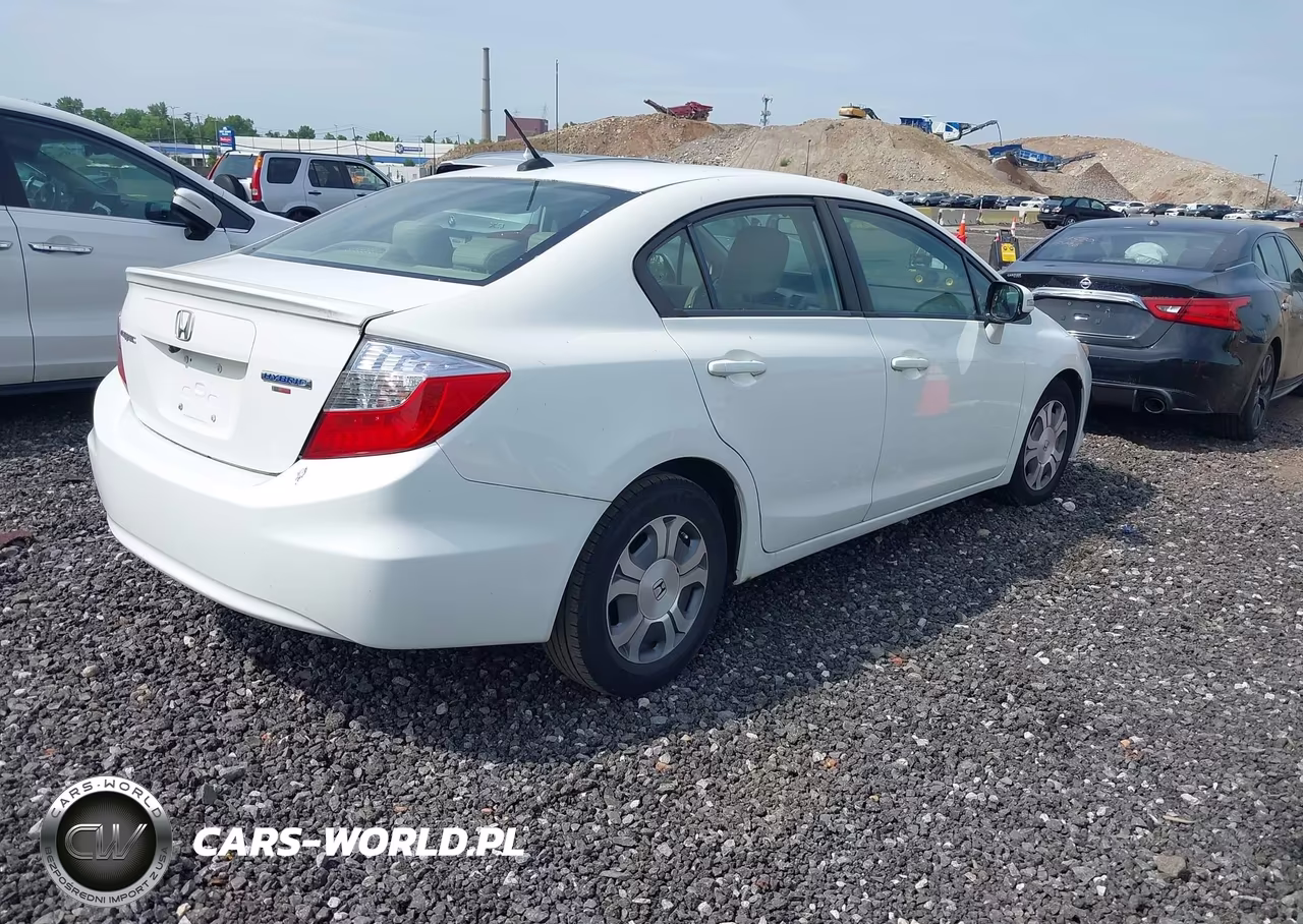 2012 Honda Civic Hybrid VIN:JHMFB4F39CS010157 - 4