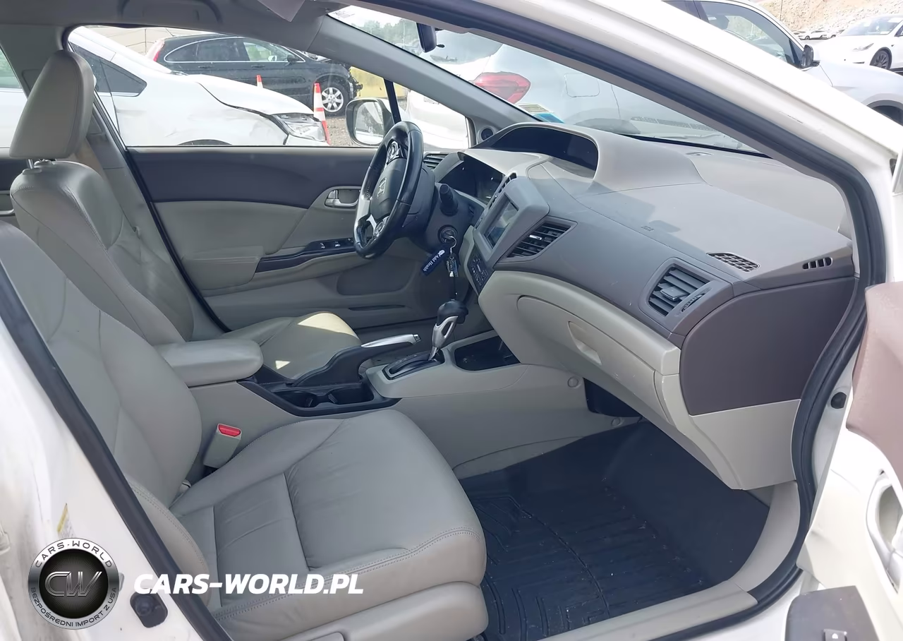 2012 Honda Civic Hybrid VIN:JHMFB4F39CS010157 - 5
