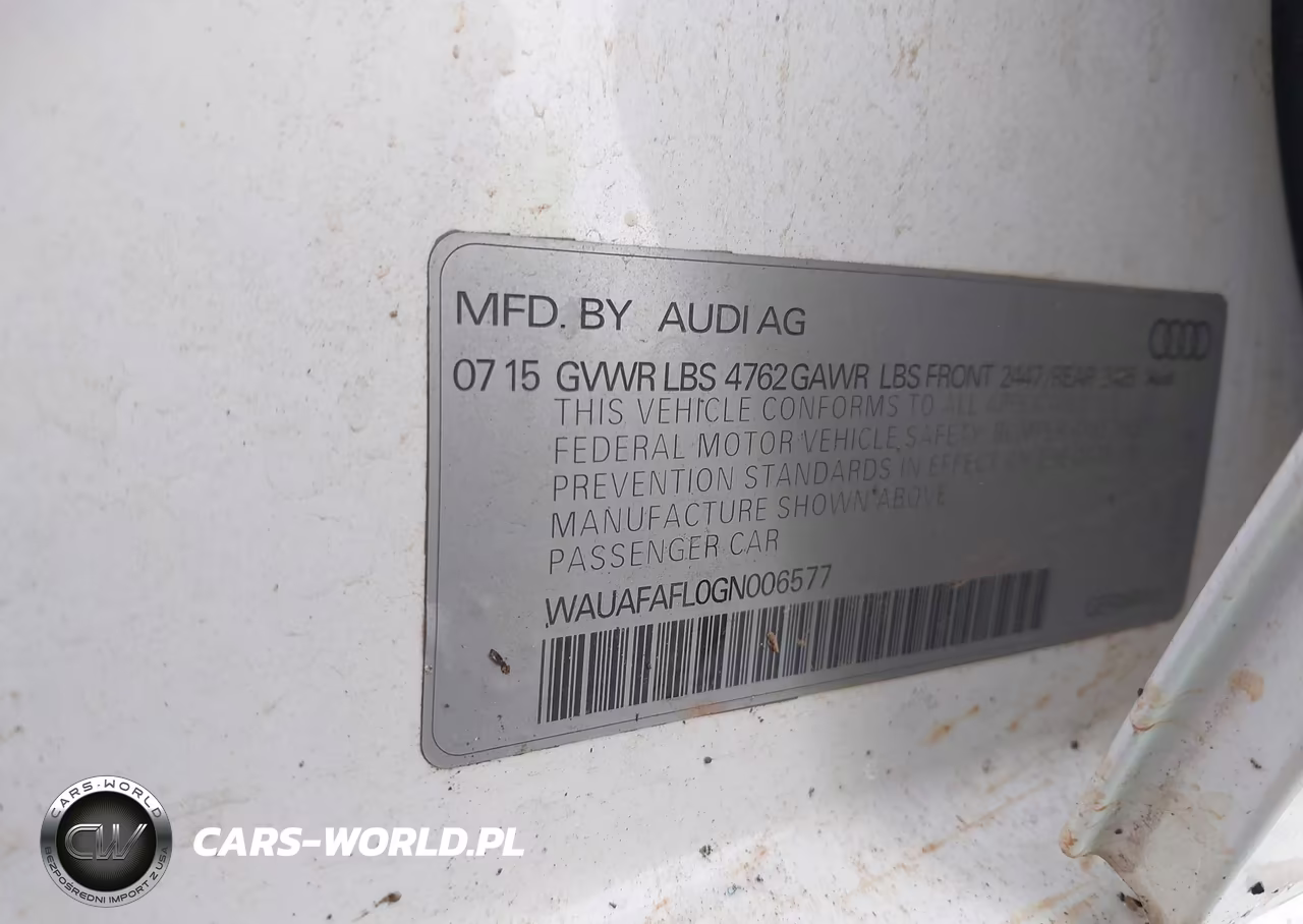 2016 Audi A4 2.0T Premium VIN:WAUAFAFL0GN006577 - 9