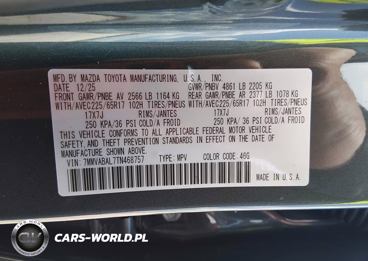 2026 Mazda Cx-50 2.5 S Select VIN:7MMVABAL7TN468757 - 9