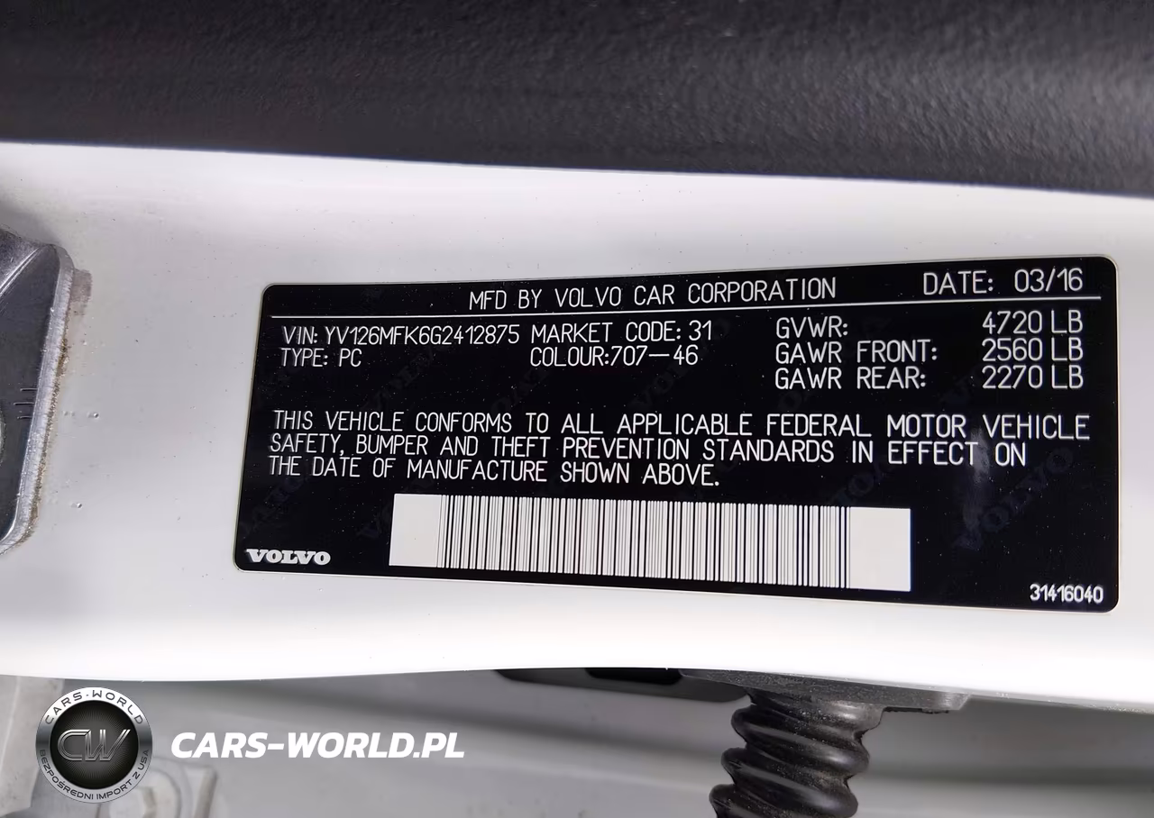 2016 Volvo S60 T5 Drive-E Premier VIN:YV126MFK6G2412875 - 9