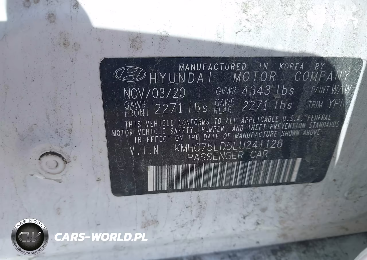 2020 Hyundai Ioniq Plug-In Hybrid Sel VIN:KMHC75LD5LU241128 - 9