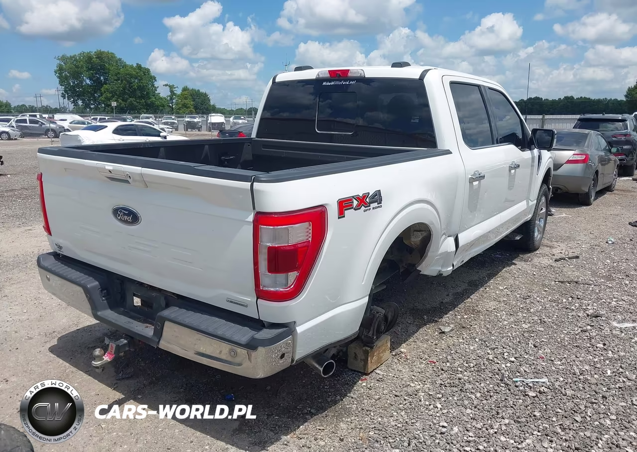 2021 Ford F-150 Lariat VIN:1FTFW1E84MFB53481 - 4