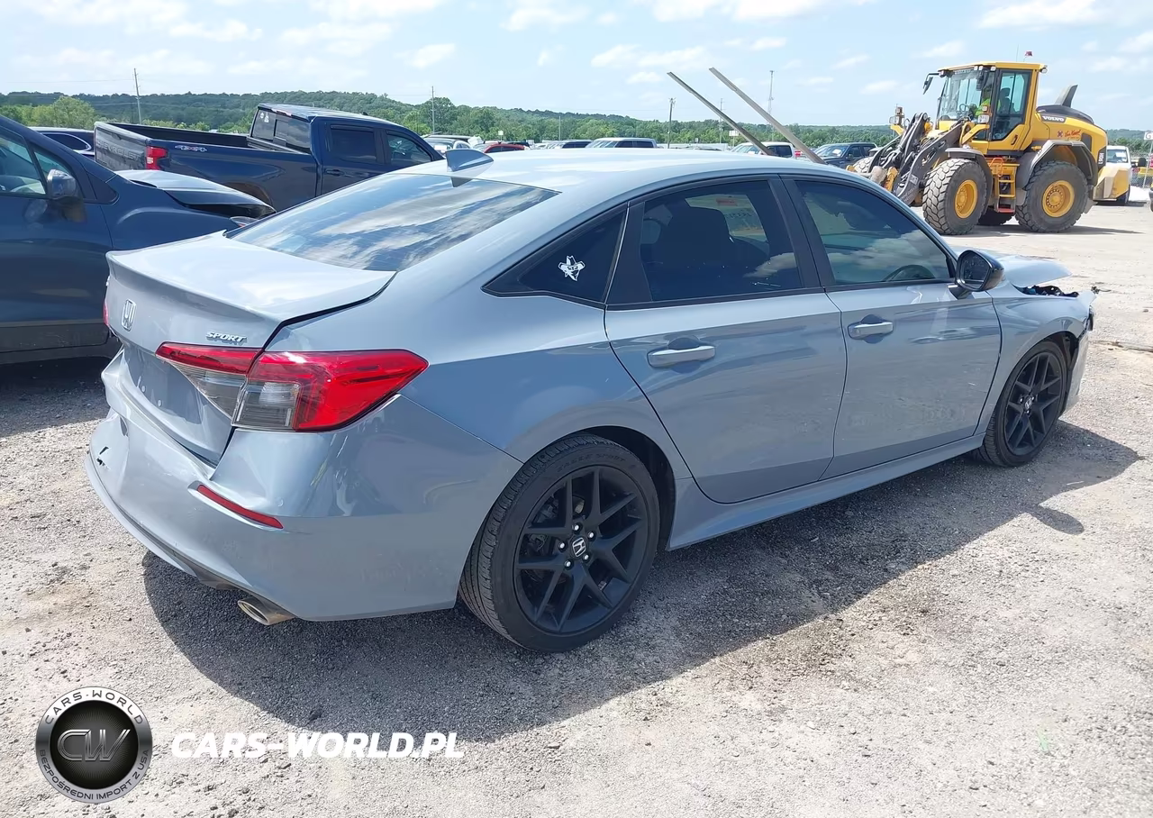 2024 Honda Civic Sport VIN:2HGFE2F53RH582020 - 4