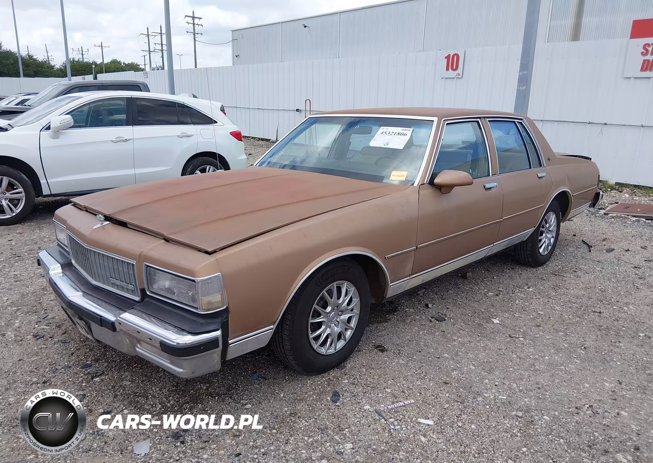 1989 Chevrolet Caprice Classic VIN:1G1BN51E8KR189473 - 2