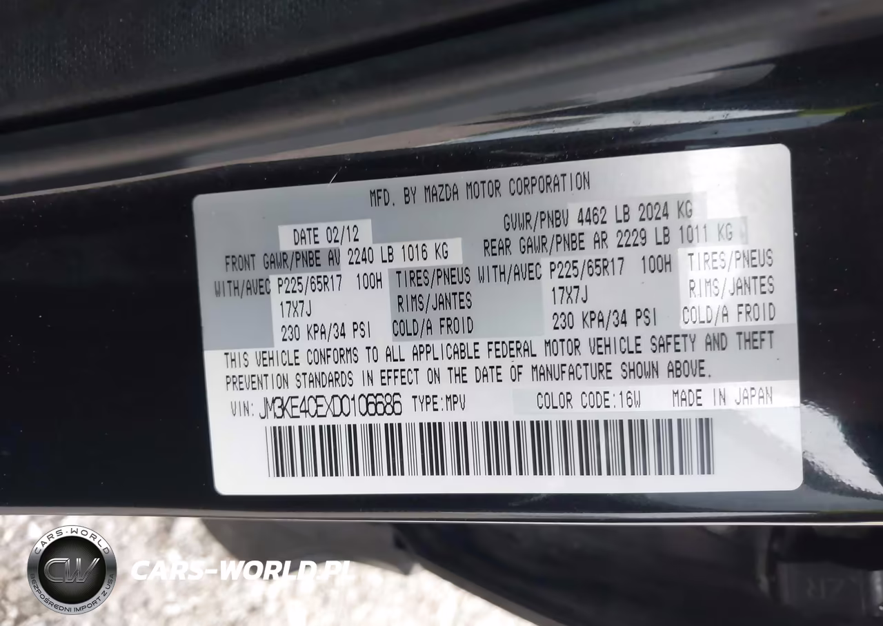 2013 Mazda Cx-5 Touring VIN:JM3KE4CEXD0106686 - 9