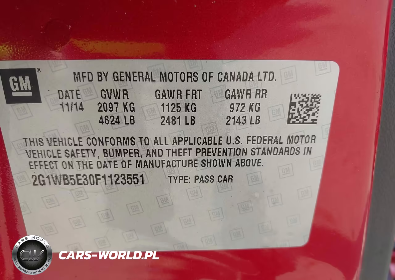 2015 Chevrolet Impala Limited Lt VIN:2G1WB5E30F1123551 - 9