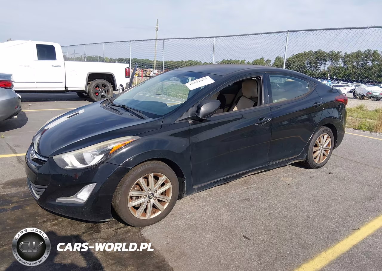 2016 Hyundai Elantra Se VIN:5NPDH4AE1GH701977 - 2