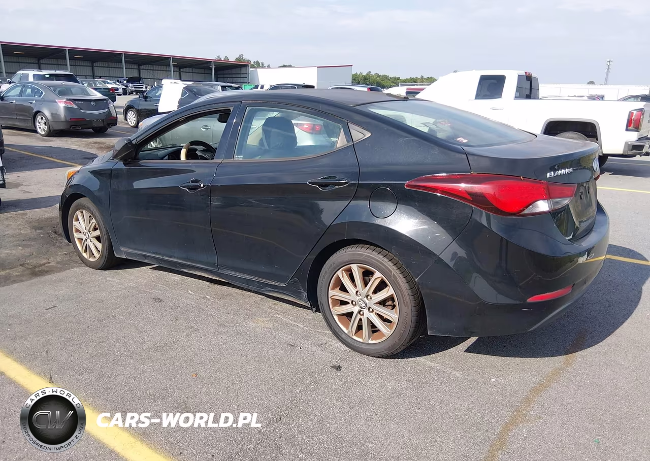 2016 Hyundai Elantra Se VIN:5NPDH4AE1GH701977 - 3
