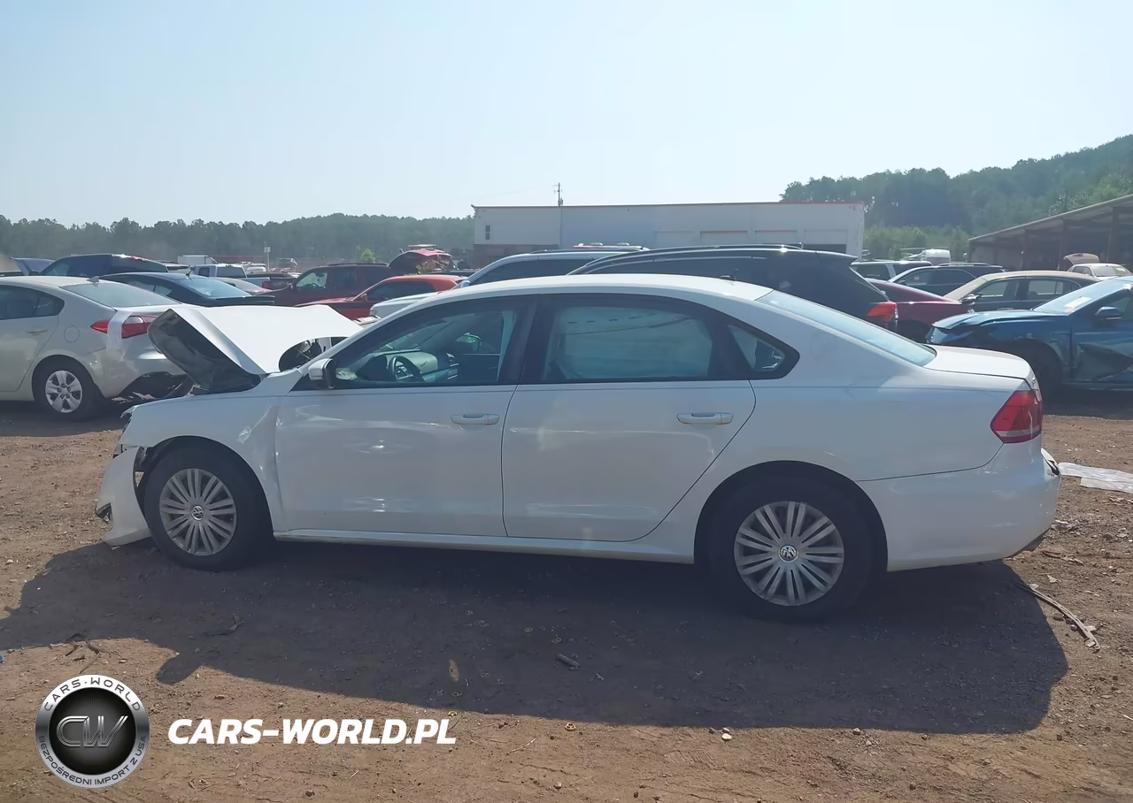 2014 Volkswagen Passat 2.5L S VIN:1VWAP7A34EC021017 - 13