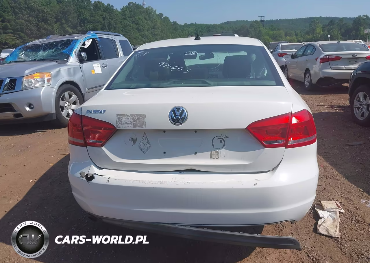 2014 Volkswagen Passat 2.5L S VIN:1VWAP7A34EC021017 - 15