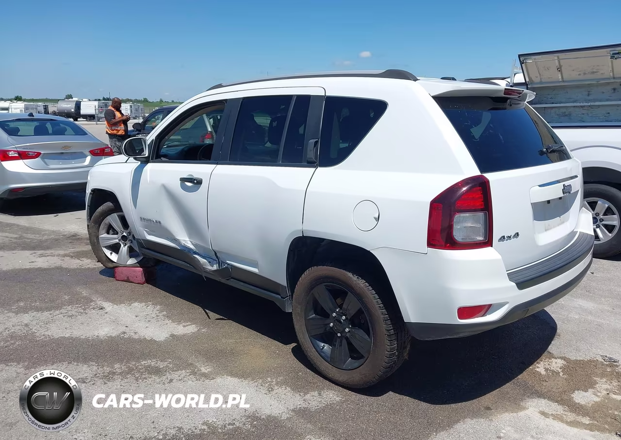 2017 Jeep Compass Latitude 4X4 VIN:1C4NJDEB8HD168199 - 3
