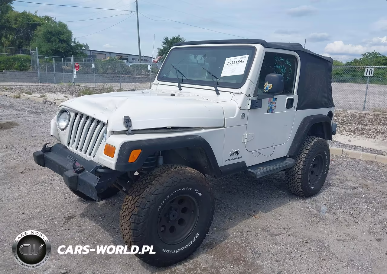 2006 Jeep Wrangler Se VIN:1J4FA29S96P706630 - 2