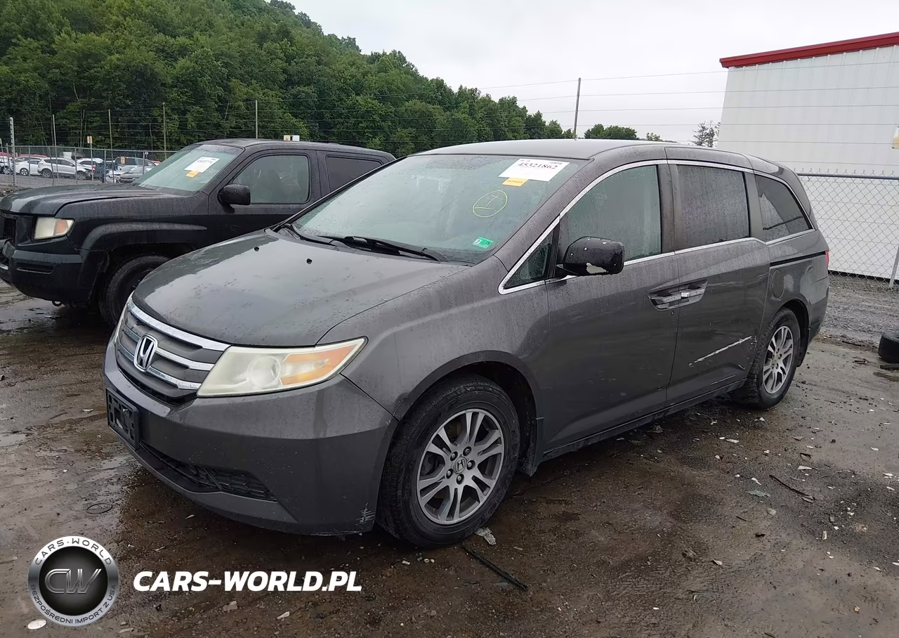 2013 Honda Odyssey Ex VIN:5FNRL5H42DB036458 - 2