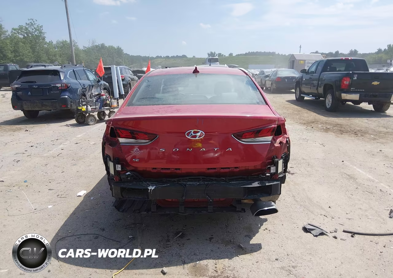 2018 Hyundai Sonata Se VIN:5NPE24AF9JH615161 - 17