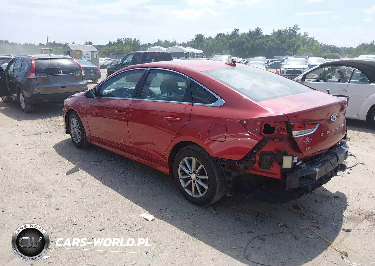 2018 Hyundai Sonata Se VIN:5NPE24AF9JH615161 - 3