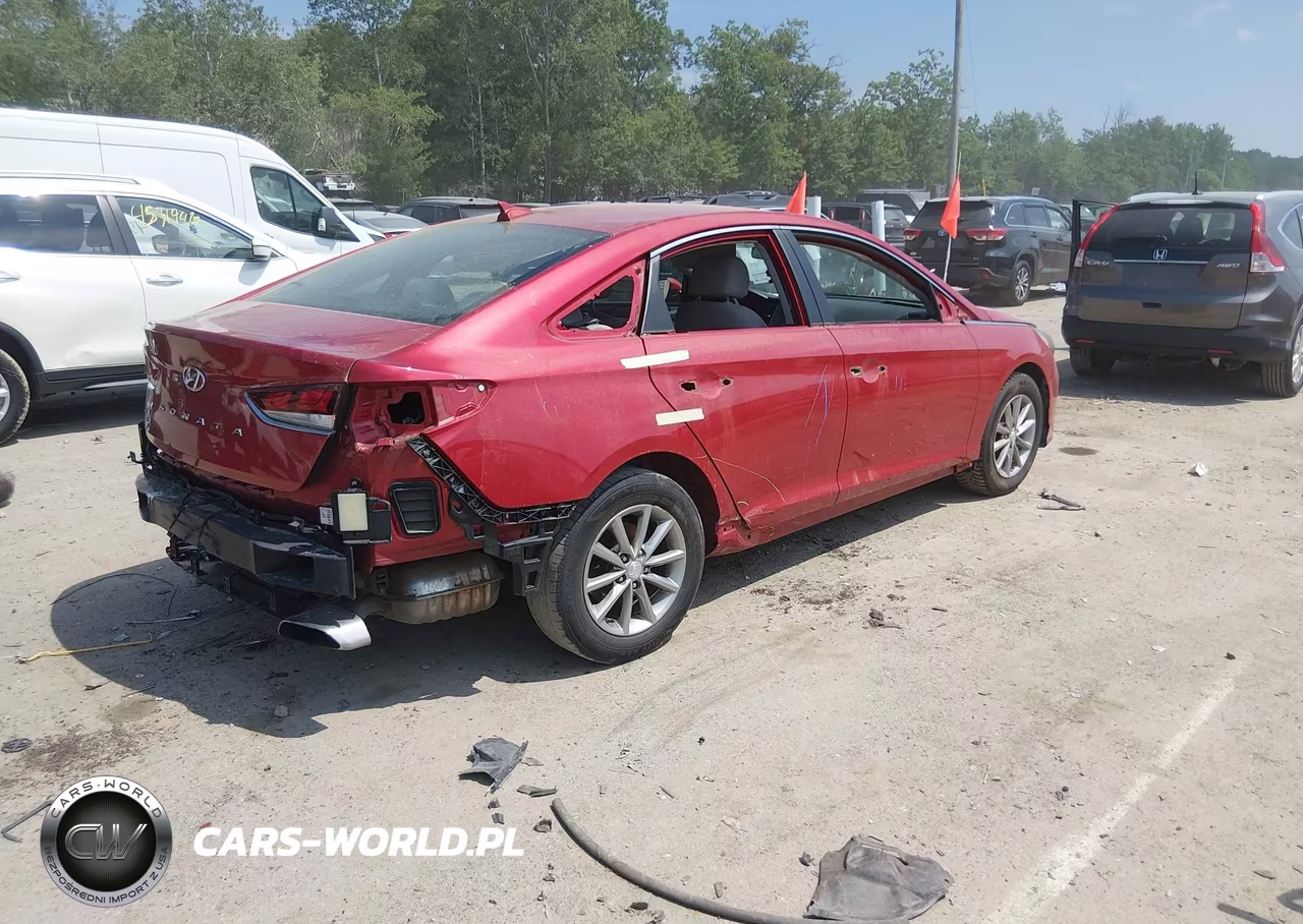 2018 Hyundai Sonata Se VIN:5NPE24AF9JH615161 - 4
