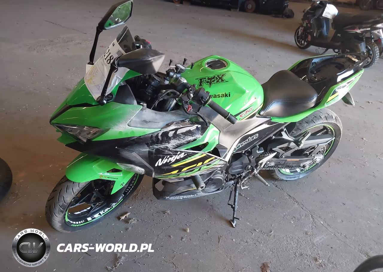 2022 Kawasaki Ex400 VIN:JKAEXKH16NDAH0153 - 2