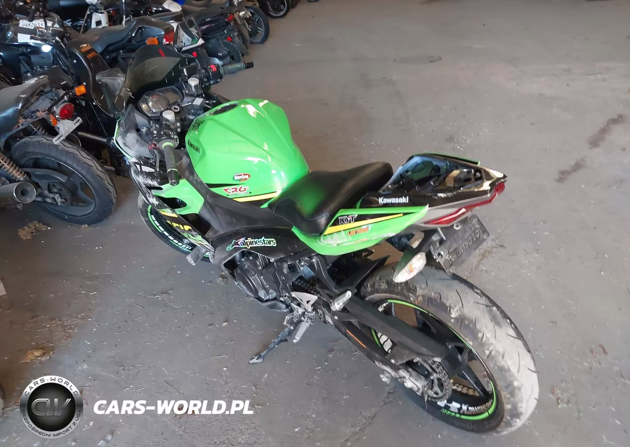 2022 Kawasaki Ex400 VIN:JKAEXKH16NDAH0153 - 3