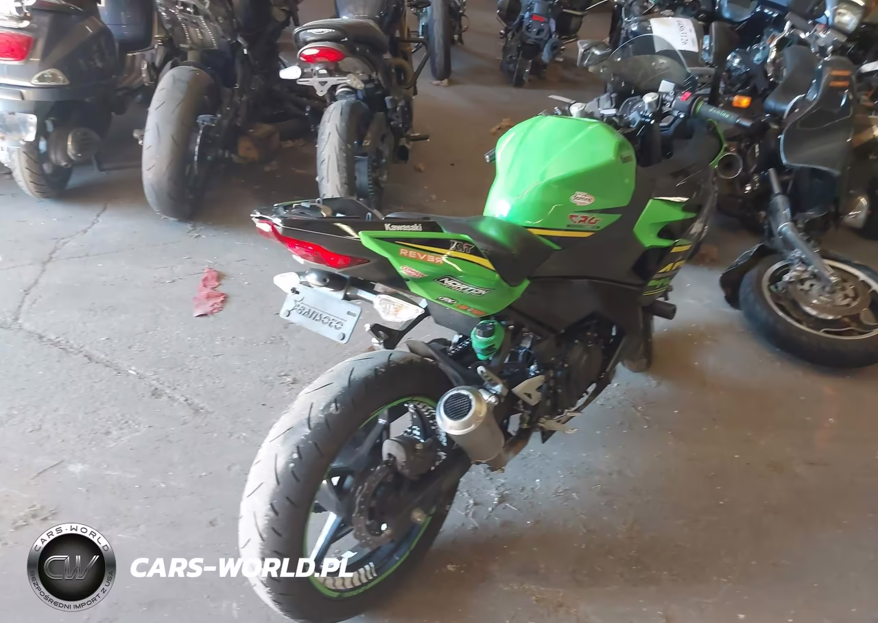 2022 Kawasaki Ex400 VIN:JKAEXKH16NDAH0153 - 4