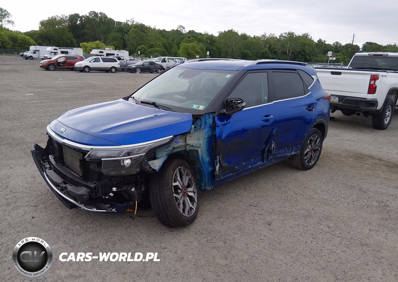2021 Kia Seltos S Turbo VIN:KNDEUCA21M7228193 - 2