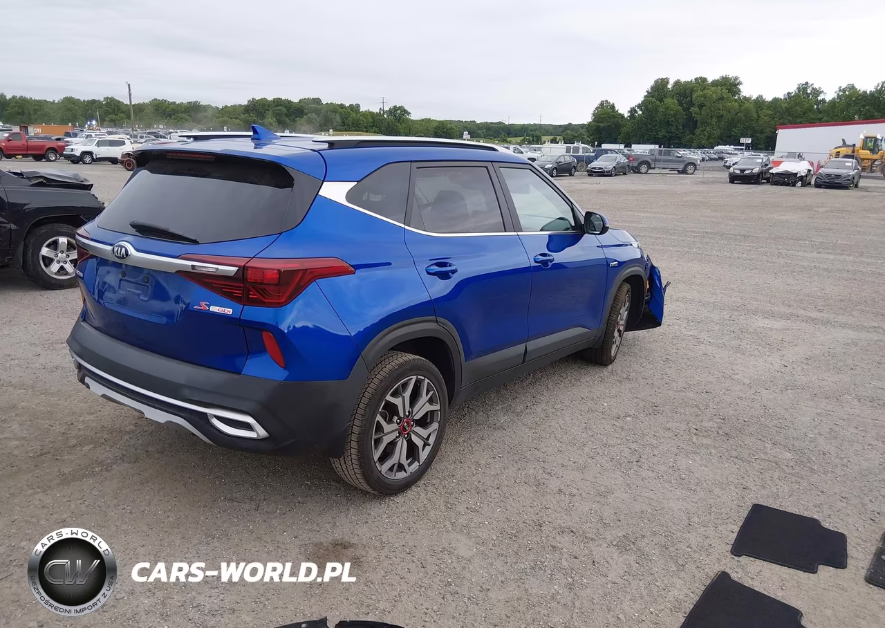 2021 Kia Seltos S Turbo VIN:KNDEUCA21M7228193 - 4