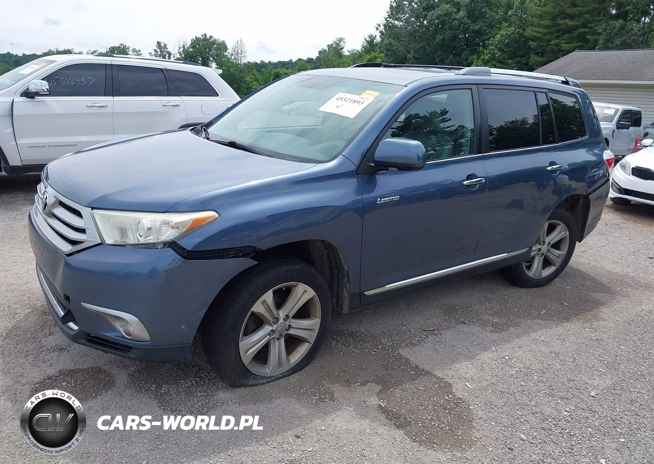 2013 Toyota Highlander Limited V6 VIN:5TDDK3EH6DS234948 - 2