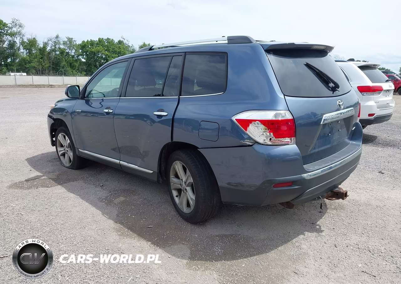2013 Toyota Highlander Limited V6 VIN:5TDDK3EH6DS234948 - 3