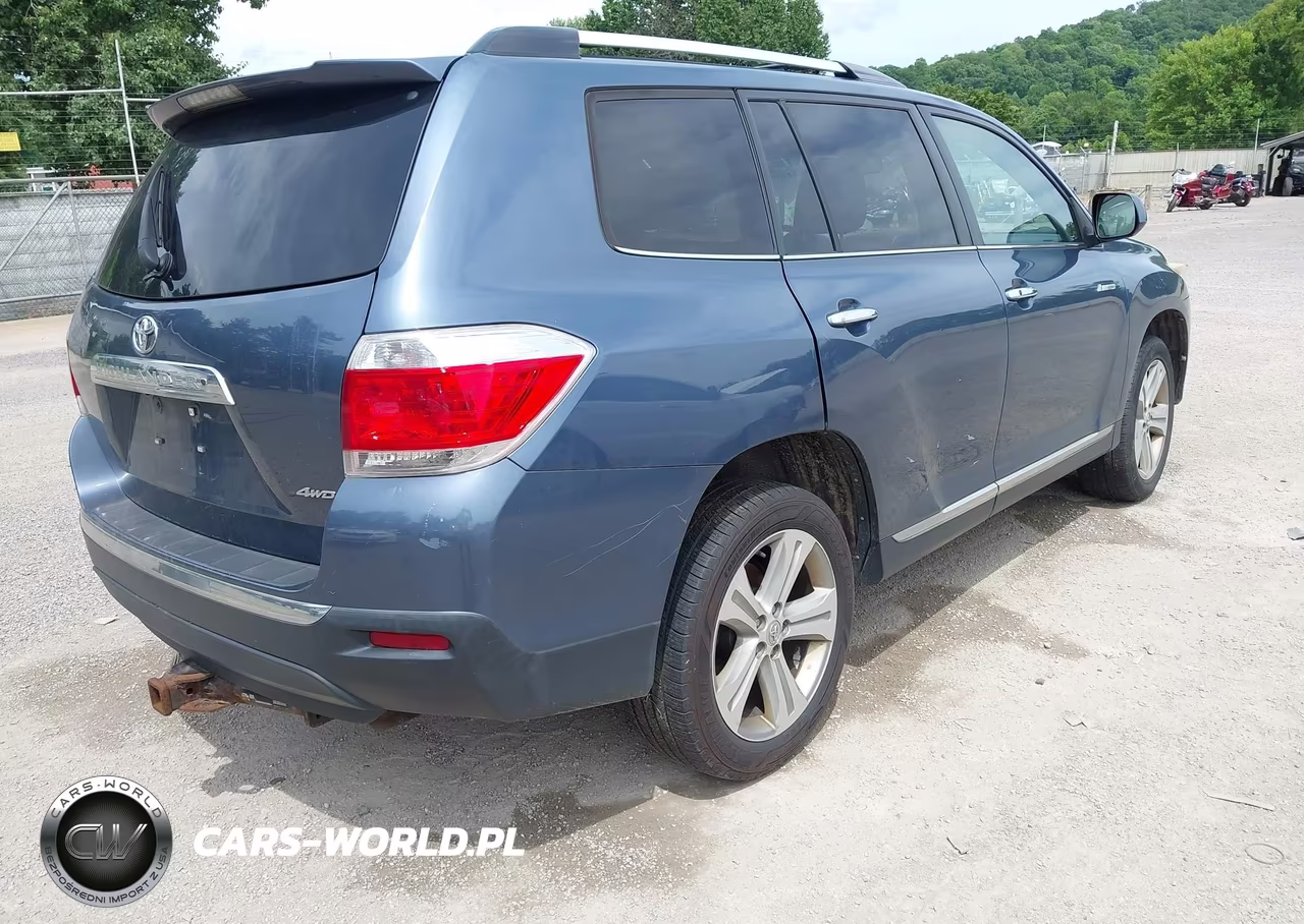 2013 Toyota Highlander Limited V6 VIN:5TDDK3EH6DS234948 - 4