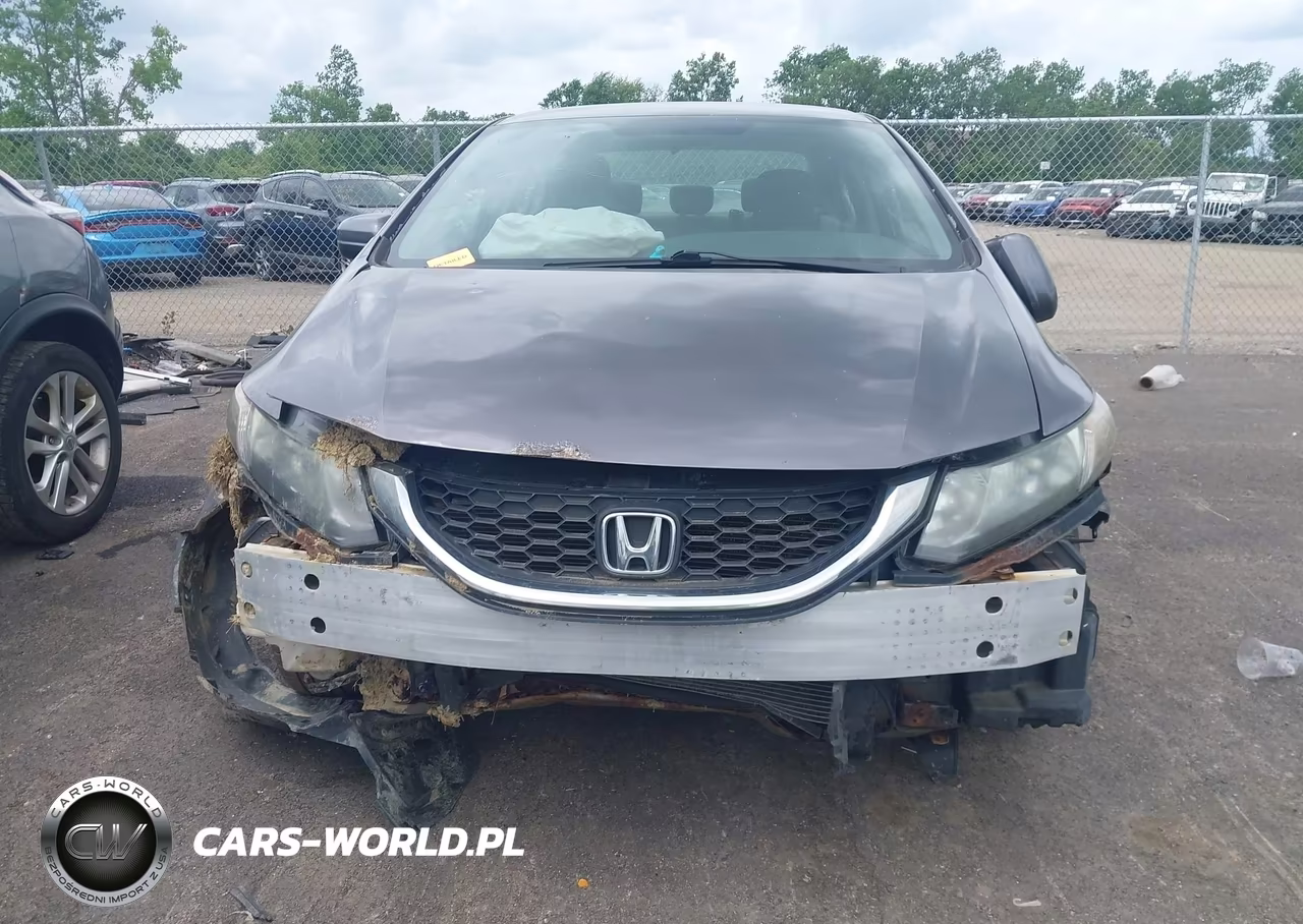 2014 Honda Civic Lx VIN:19XFB2F56EE041296 - 13