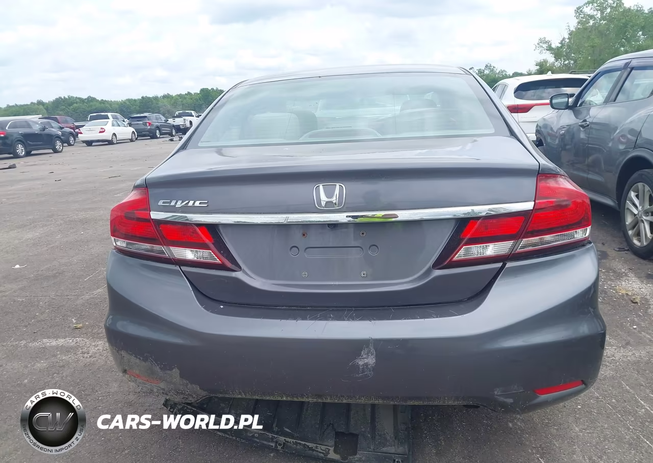 2014 Honda Civic Lx VIN:19XFB2F56EE041296 - 17