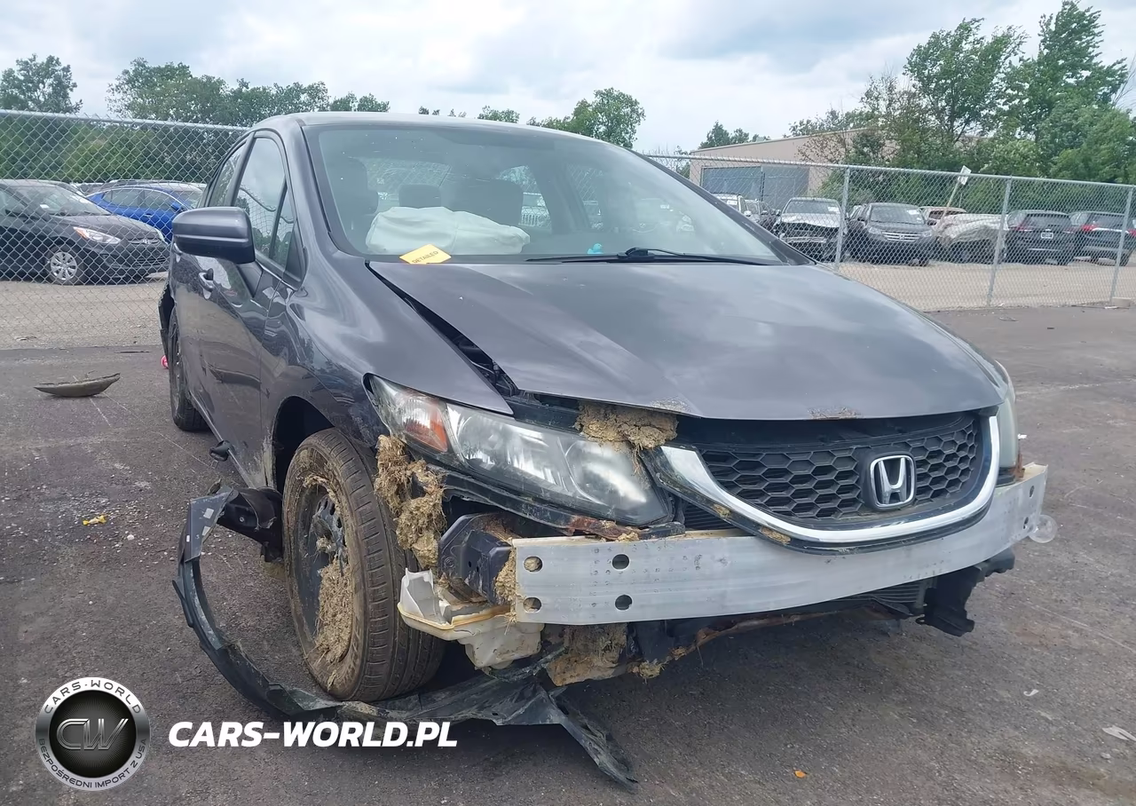 2014 Honda Civic Lx VIN:19XFB2F56EE041296 - 6