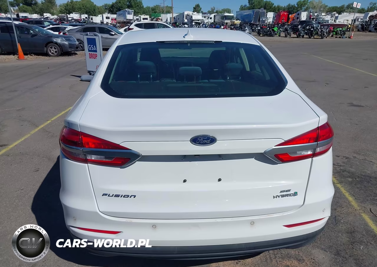2019 Ford Fusion Hybrid Se VIN:3FA6P0LU7KR274891 - 17
