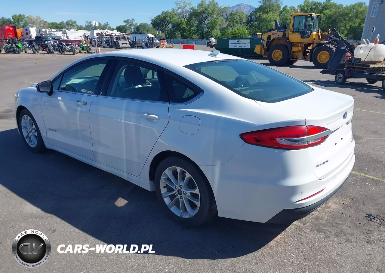 2019 Ford Fusion Hybrid Se VIN:3FA6P0LU7KR274891 - 3