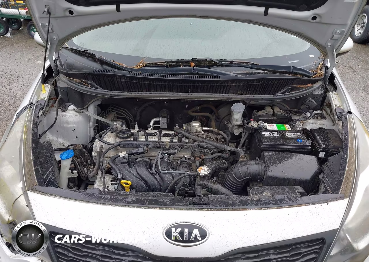 2012 Kia Rio Lx VIN:KNADM4A35C6041714 - 10