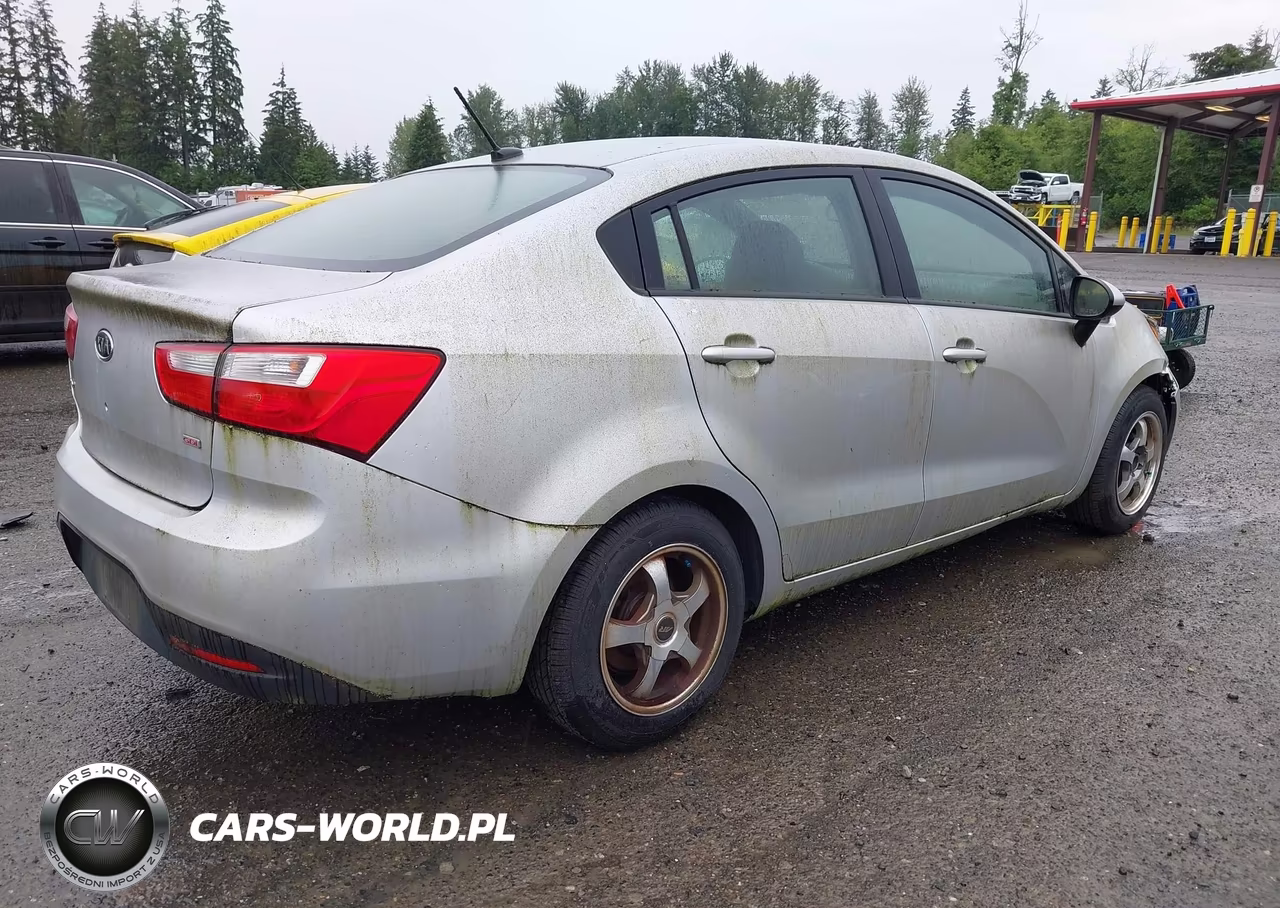 2012 Kia Rio Lx VIN:KNADM4A35C6041714 - 4