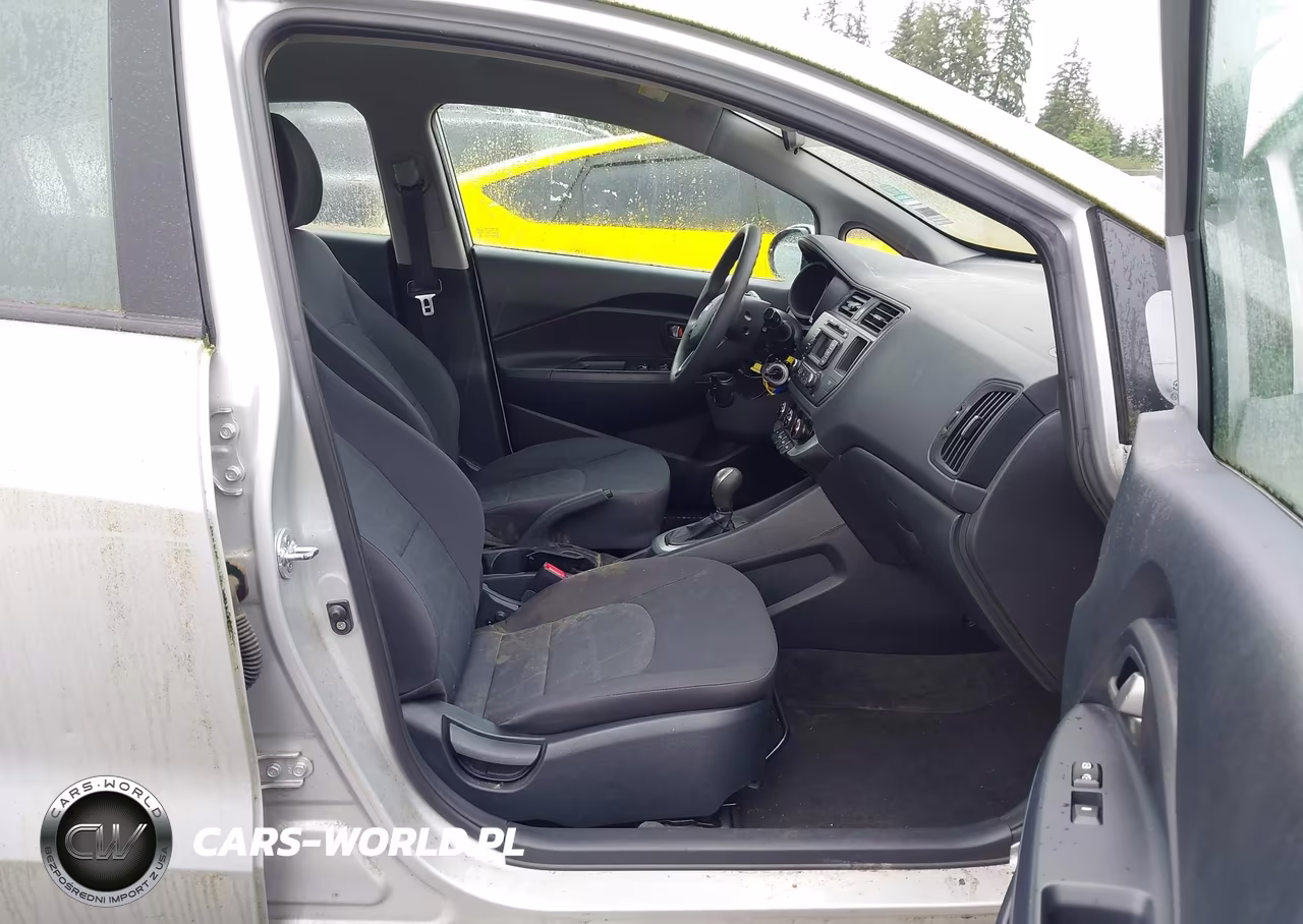 2012 Kia Rio Lx VIN:KNADM4A35C6041714 - 5