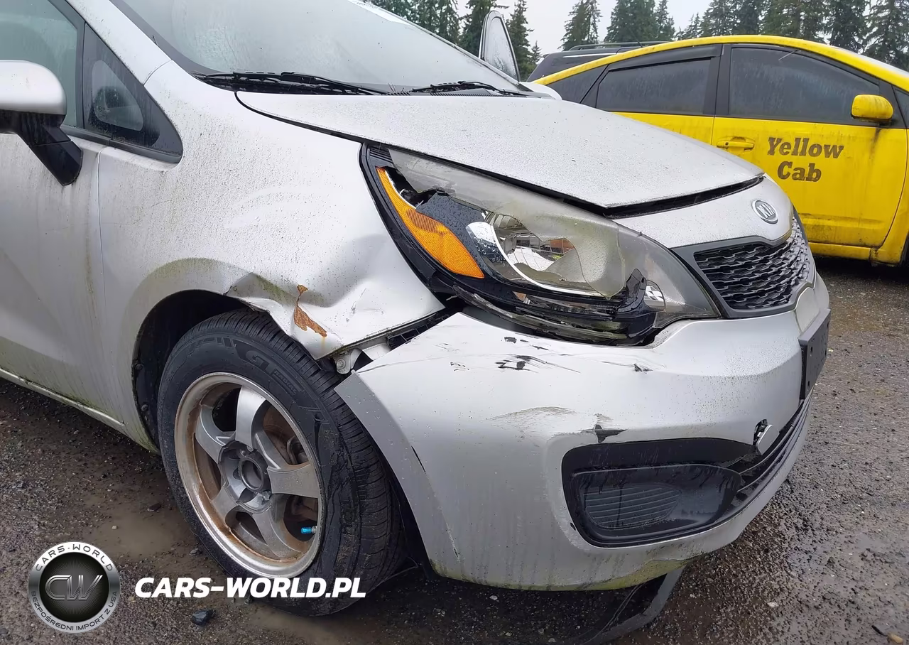 2012 Kia Rio Lx VIN:KNADM4A35C6041714 - 6