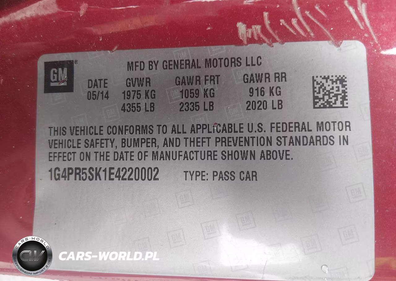 2014 Buick Verano Convenience Group VIN:1G4PR5SK1E4220002 - 9
