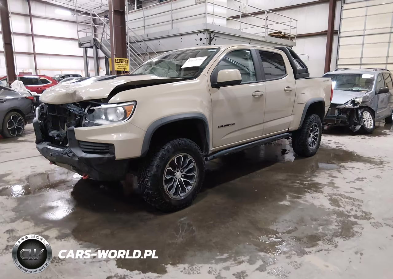 2021 Chevrolet Colorado Zr2 VIN:1GCGTEENXM1224903 - 2