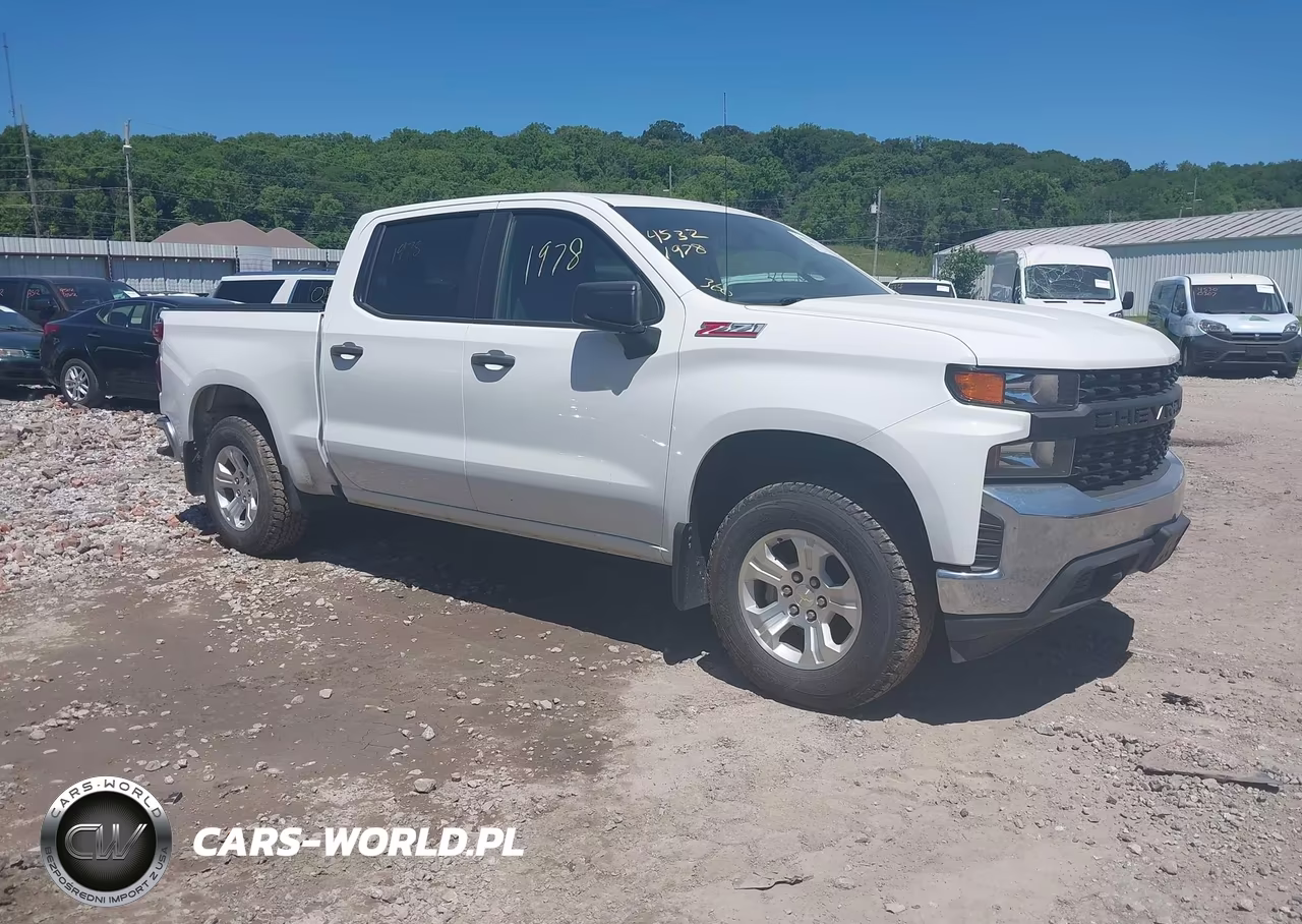 2021 Chevrolet Silverado 1500 4Wd Short Bed Wt – zdjęcie 1 z 17