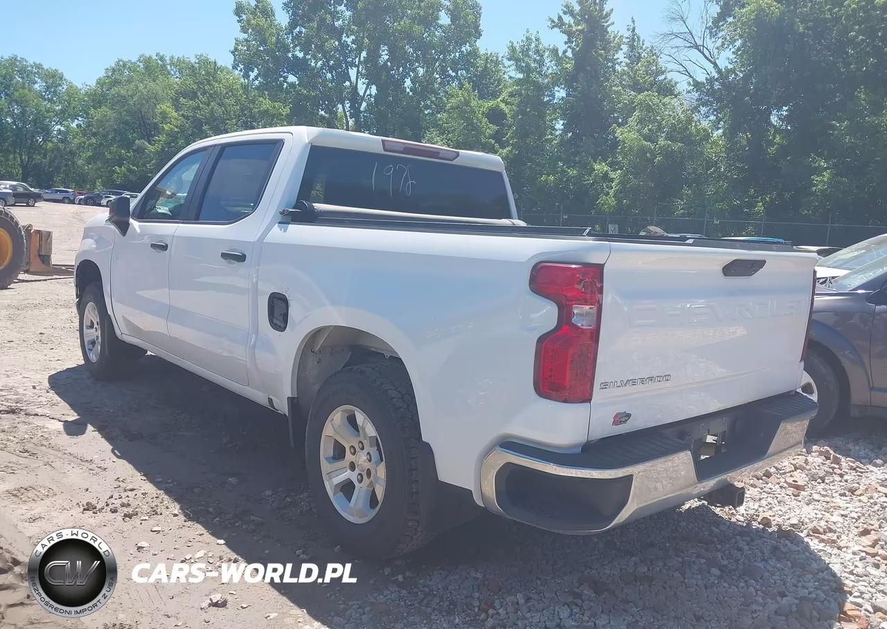 2021 Chevrolet Silverado 1500 4Wd Short Bed Wt VIN:3GCUYAEF6MG312466 - 3