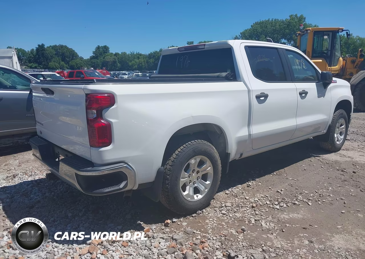 2021 Chevrolet Silverado 1500 4Wd Short Bed Wt VIN:3GCUYAEF6MG312466 - 4