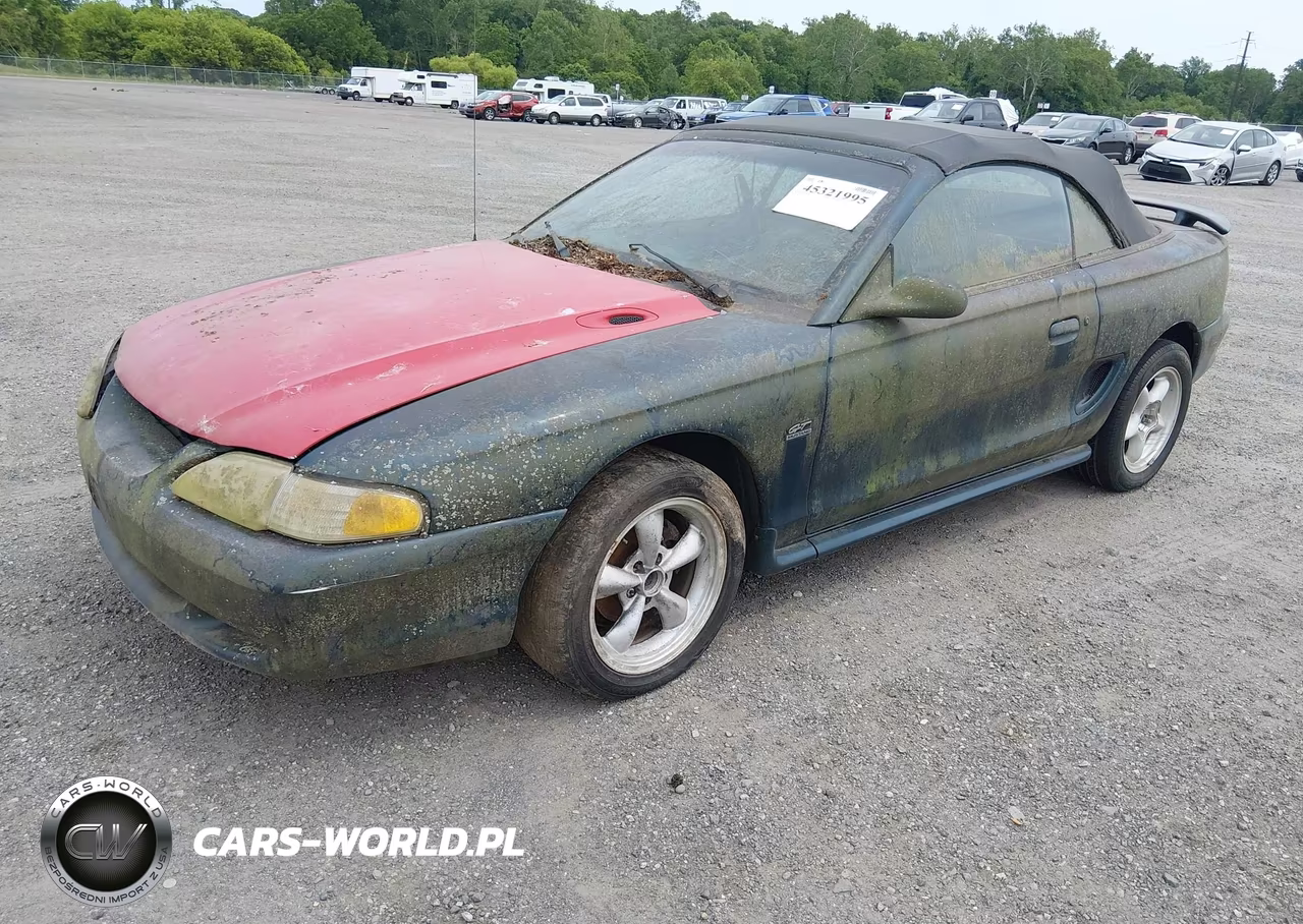 1995 Ford Mustang Gt-Gts VIN:1FALP45T5SF240895 - 2